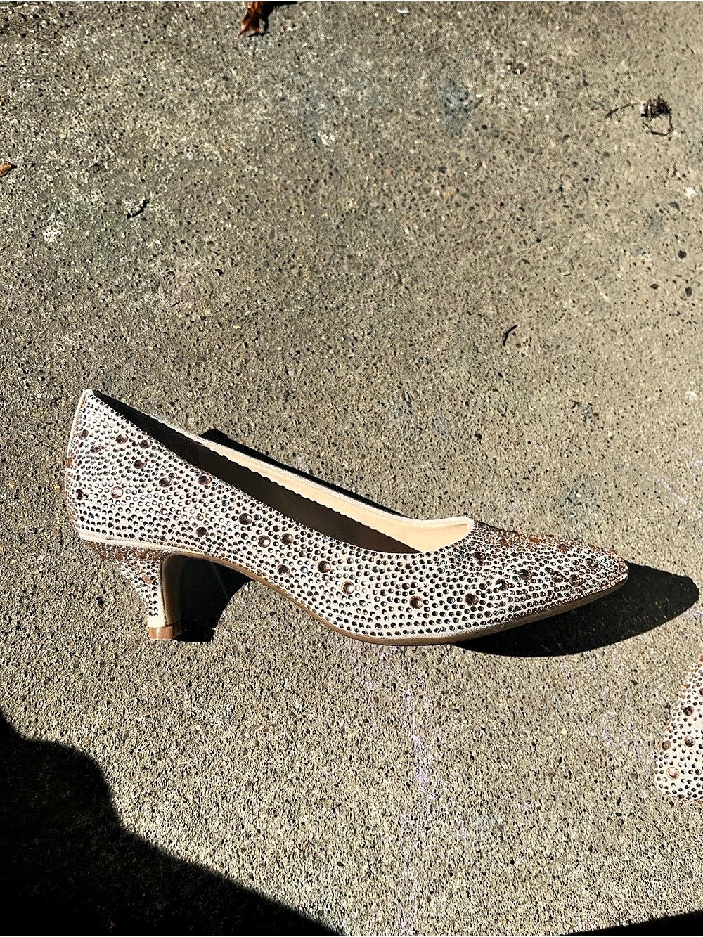 Alex Marie Rhinestone Heels - Picture 2 of 3